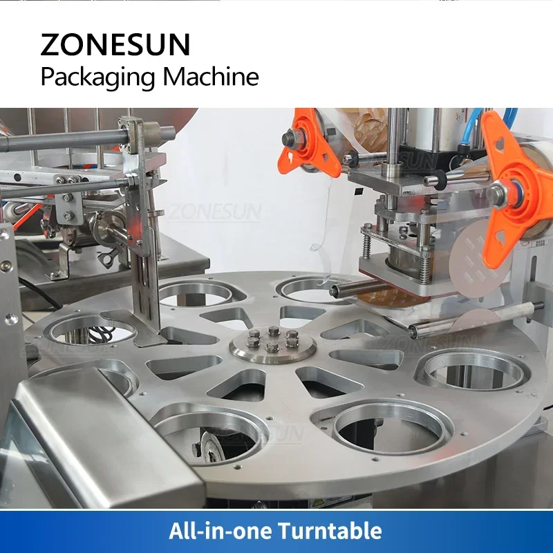 Sauce Dipping Cup - ZONESUN 자동 컵 공급 아이스크림 충전