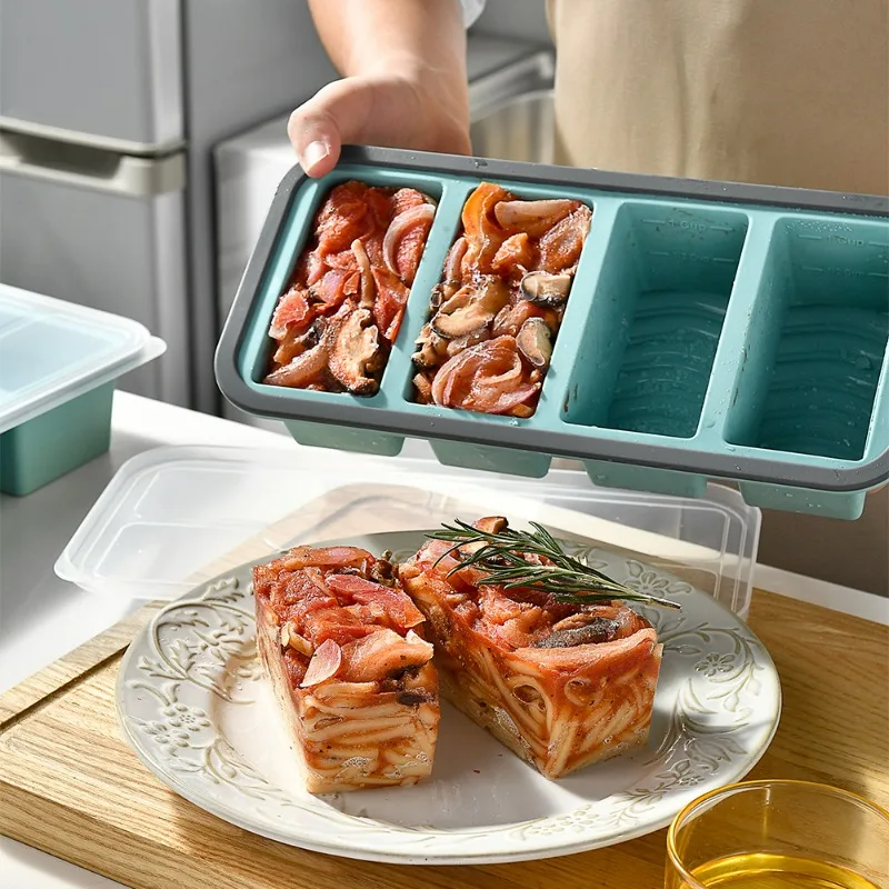 수퍼 큐브, 육수, 밥, 남은 음식 등을 냉동할 수 있 - Meal Prep Template 리뷰 및 가격