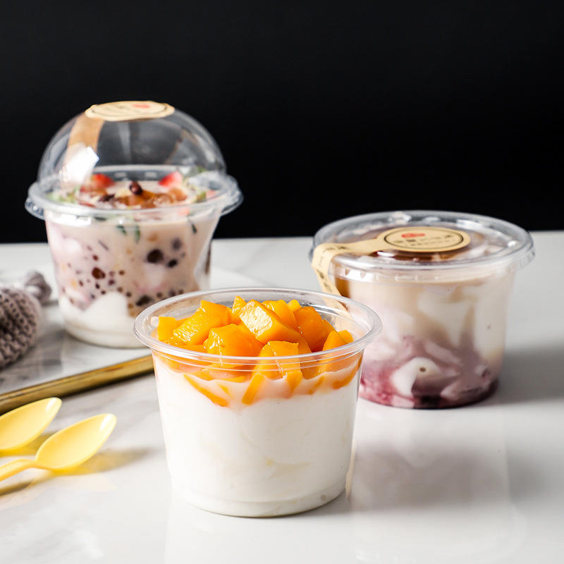 50/100PCS 250ML 일회용 플라스틱 푸딩 컵  - Sauce Dipping Cup 리뷰 및 가격