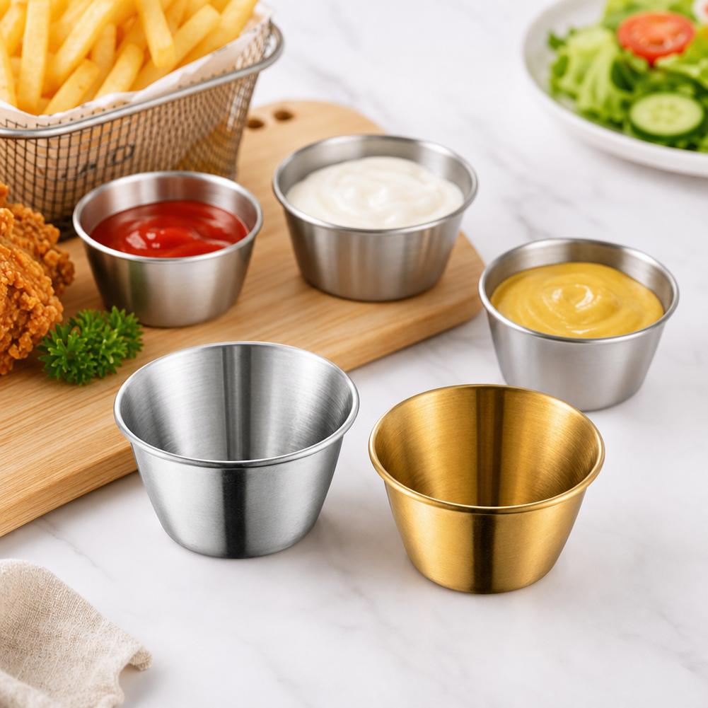 스테인레스 스틸 소스 컵 미니 디핑 볼 재사용 가능한  - Sauce Dipping Cup 리뷰 및 가격