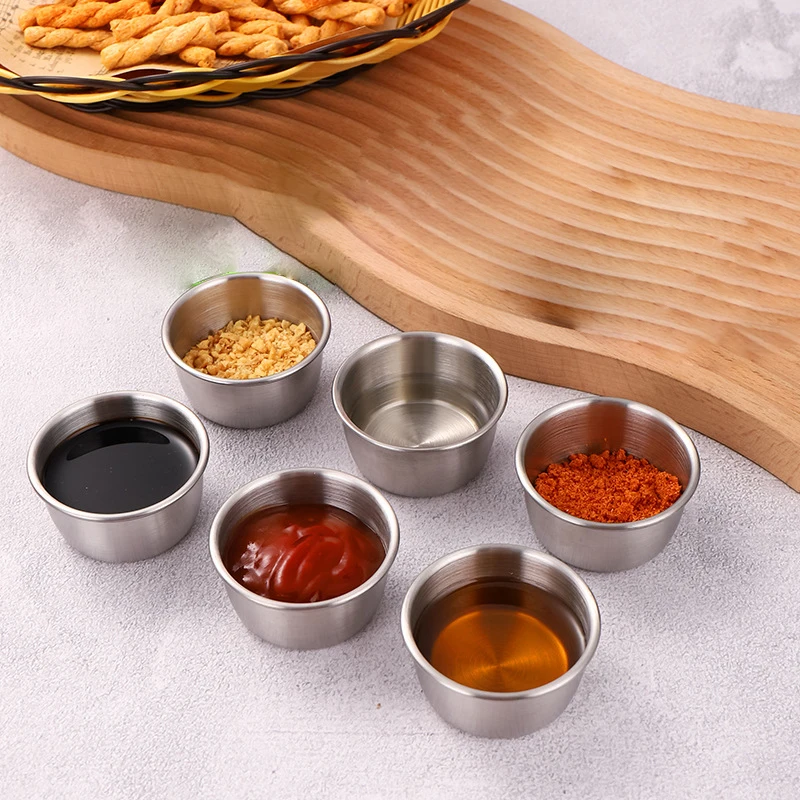 소스 담그는 그릇 304 스테인레스 스틸 담그는 컵 라 - Sauce Dipping Cup 리뷰 및 가격