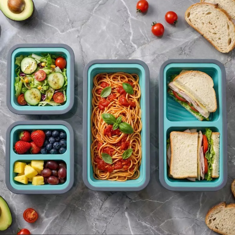 뚜껑이 있는 냉동 트레이 2개, 실리콘 냉동 몰드, 수 - Meal Prep Template 리뷰 및 가격